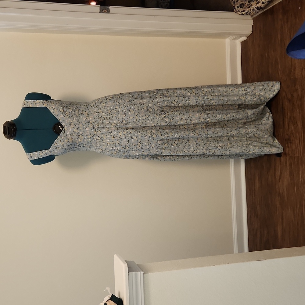 Rokoco floor length floral summer dress size S